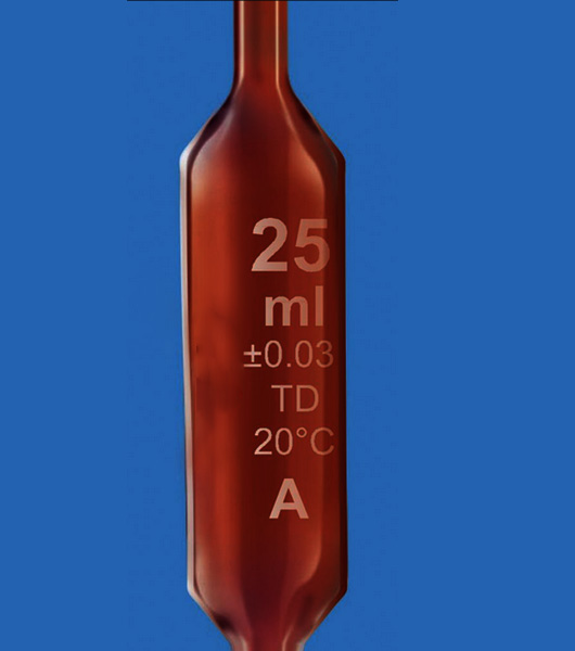 Glass Volumetric Pipettes Class A, Astm, Amber